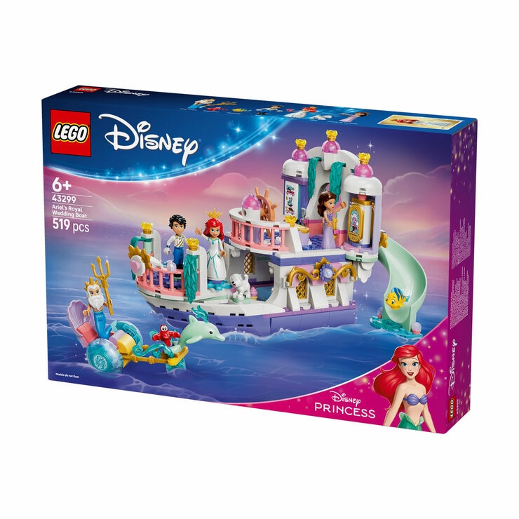 LEGO Disney Ariel's Royal Wedding Boat - Model 43299 (6+ Years) LEGO Disney Ariel's Royal Wedding Boat - Model 43299 (6+ Years)