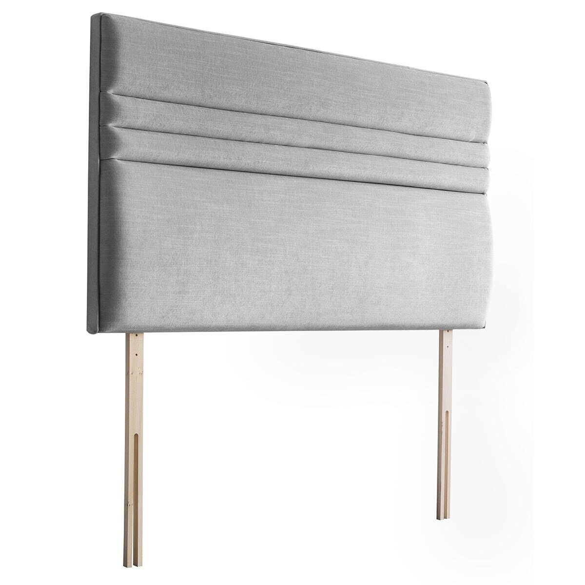 Silentnight Roma Slate Grey Fabric Headboard in 4 Sizes