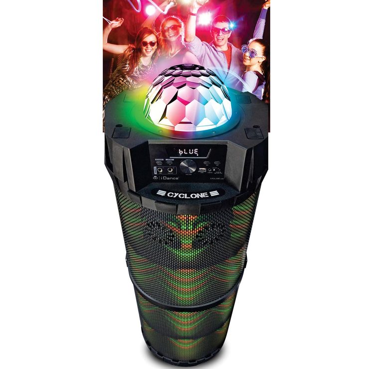 iDance Cyclone 6000 Bluetooth Speaker and Karaoke Machine Costco UK