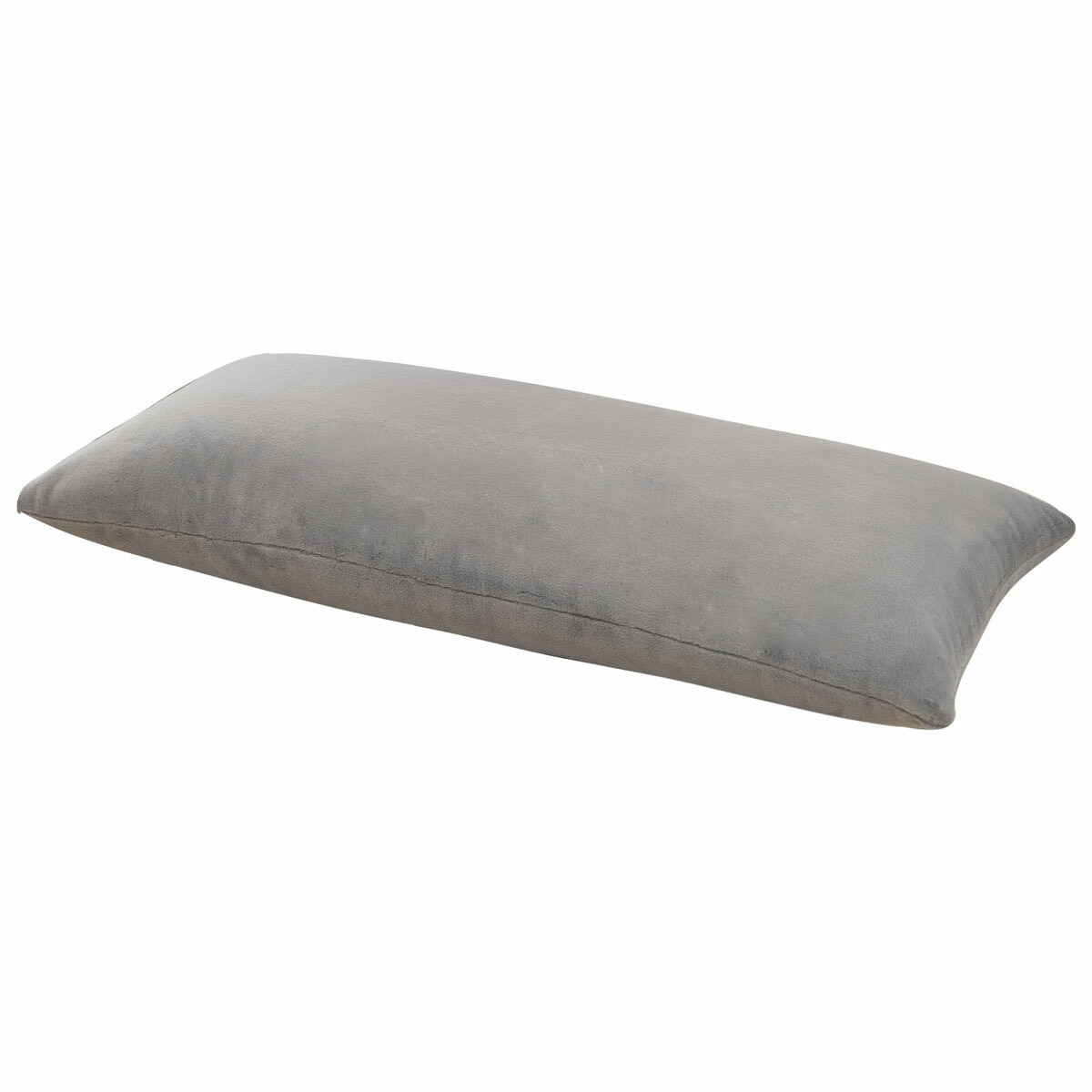 Sable Body Pillow in Grey, 50 x 122 cm