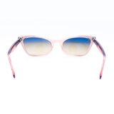 Ray-Ban Lady Burbank Transparent Pink Sunglasses with Brown Lens RB2299, 1344BG 52