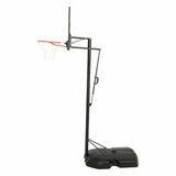 Studio image of the Lifetime 48 inch basketball hoop from the side