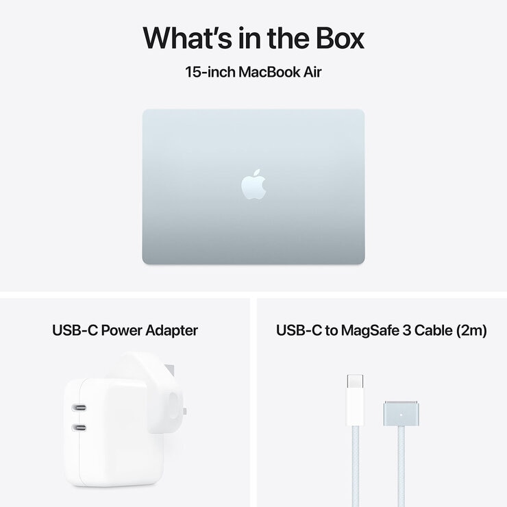 Apple MacBook Air 2025, Apple M4 Chip, 24GB RAM,