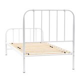 Gallery Loughton Cream Metal Bed Frame, Single