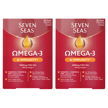 Seven Seas Omega-3 & Immunity, 2 x 60 Count