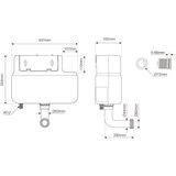 Tavistock Comfort height cistern