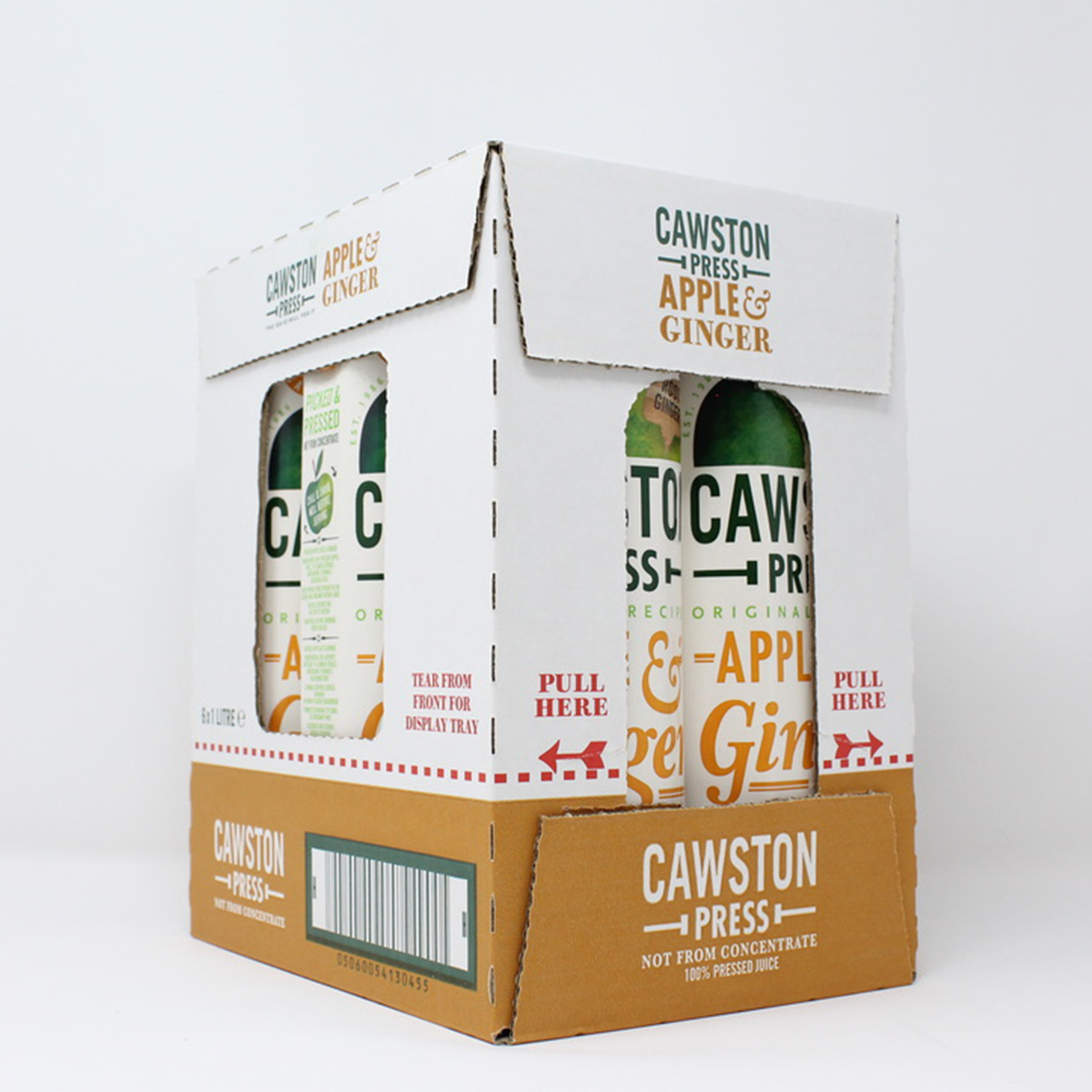 Cawston Press Apple And Ginger Juice Drink, 6 x 1L 