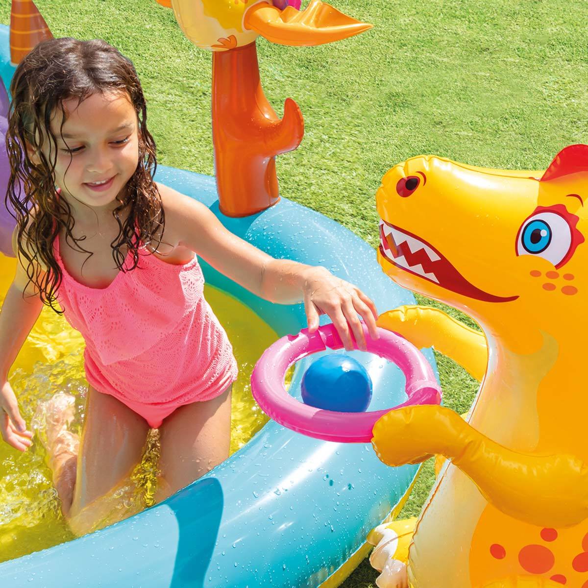 Intex dino discount play centre