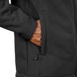 Kirkland Signature Men's Sherpa Lined Softshell Jacket in Black
