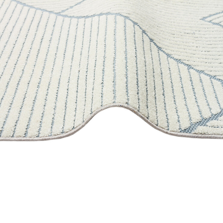 Concept Looms Jazz Blue Geo Indoor Outdoor Rug, in 2 Sizes