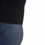 Hilary Radley Textured Knit Jacket in Black