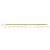 14ct Yellow Gold Franco Chain Men's Bracelet