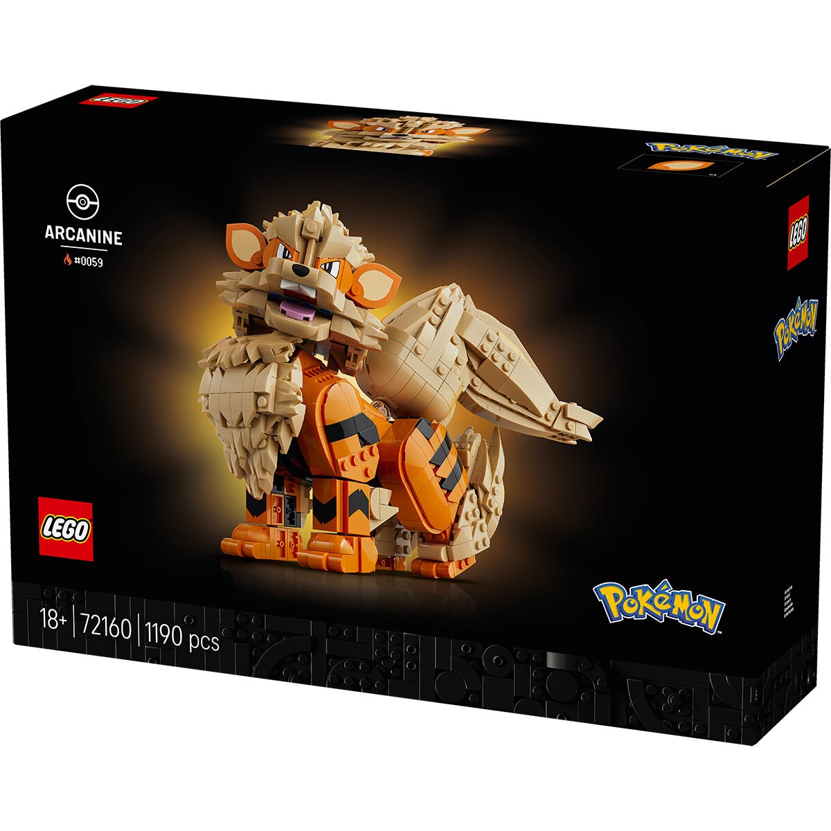 LEGO Pokémon Arcanine - Model 72160 (18+ Years) LEGO Pokémon Arcanine - Model 72160 (18+ Years)