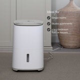 Lifestyle image of dehumidifier ideal for single rooms, studio flats or 1-2 bedroom flats or house Lifestyle image of dehumidifier ideal for single rooms, studio flats or 1-2 bedroom flats or house