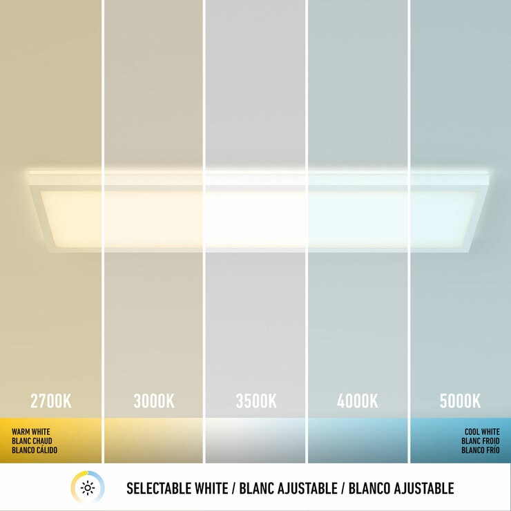 Artika Rayma LED Flat Panel Light with Backlight 121.4 x 30.5 cm Artika Rayma LED Flat Panel Light with Backlight 121.4 x 30.5 cm