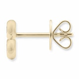 0.25ctw Round Brilliant Cut Diamond Earrings, 18ct Yellow Gold