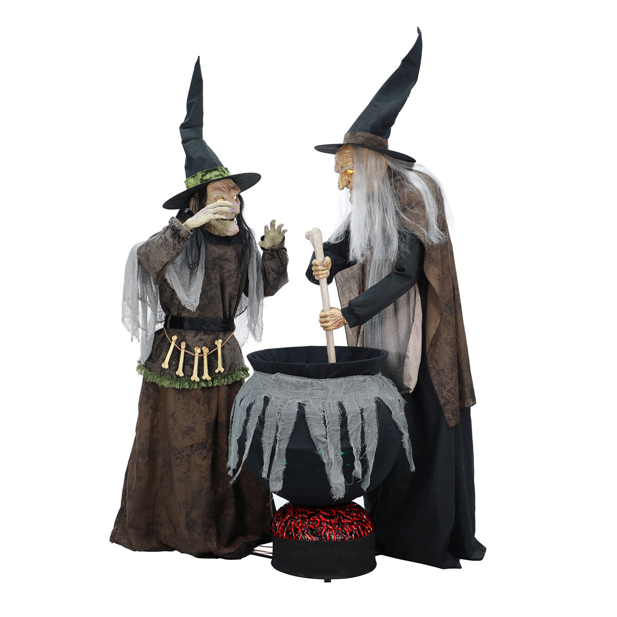 Halloween Witch Cauldron Duo cut out image