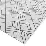 Patio Outdoor Deco Ivory Rug
