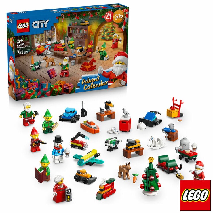 LEGO City Advent Calendar 2026 - Model 60510 (5+ Years) LEGO City Advent Calendar 2026 - Model 60510 (5+ Years)
