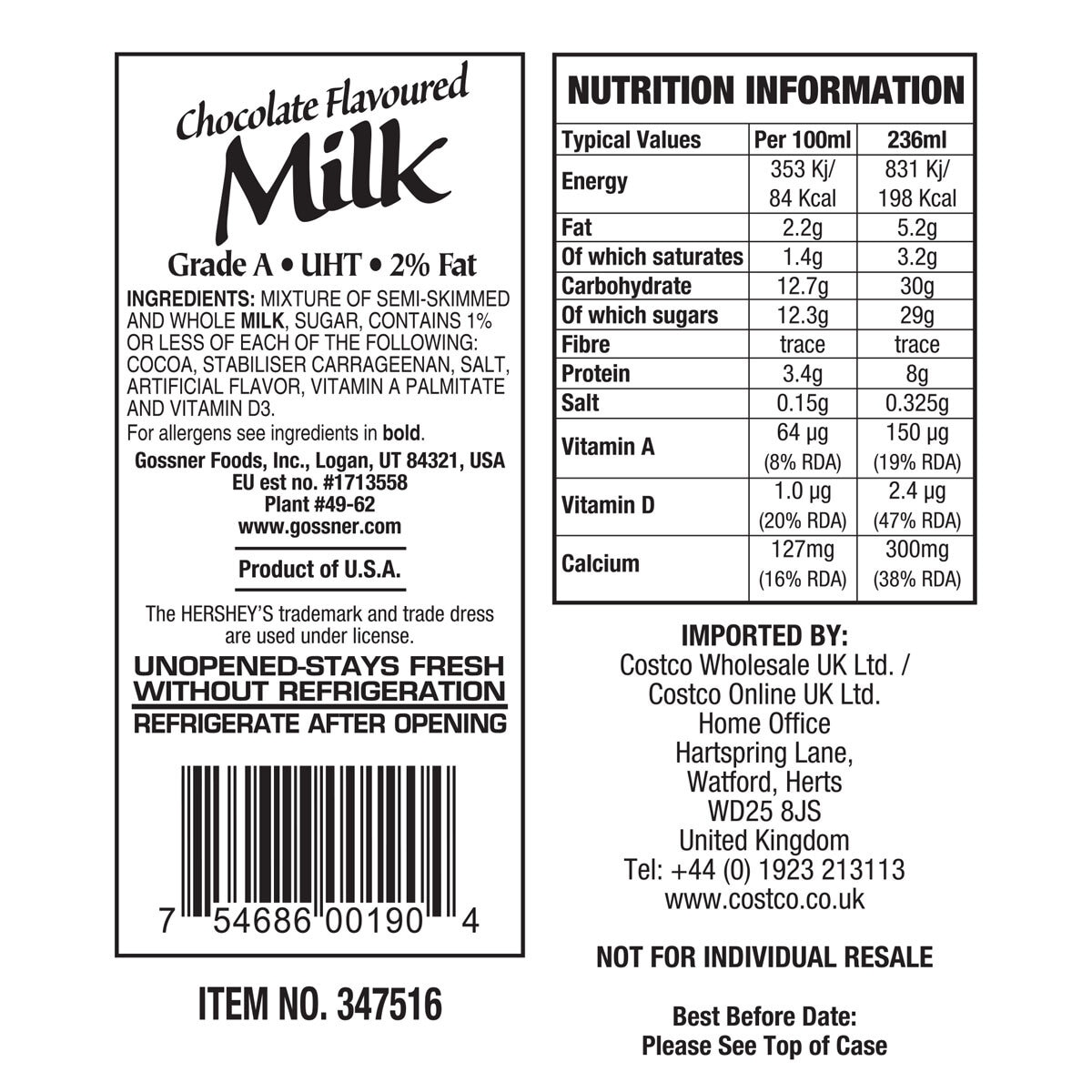 Nutritional Information