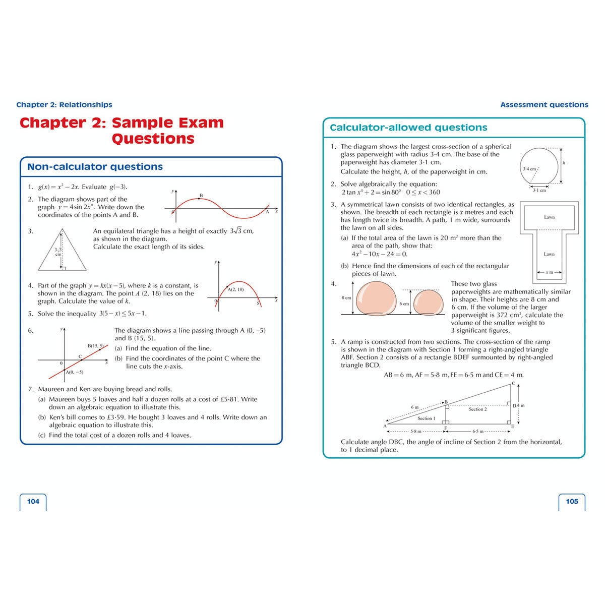Leckie National 5 Maths Revision & Practice Books (14 -16 Years)