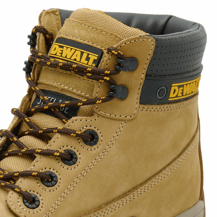 DeWalt Men's Mason Steel Toe Cap Safety Boots in Wheat DeWalt Men's Mason Steel Toe Cap Safety Boots in Wheat