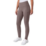 Mondetta Ladies Ribbed Cargo Tight in Brown, Large