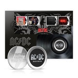 AD/DC Stamps & Medal Cover Back in Black from Royal Mail