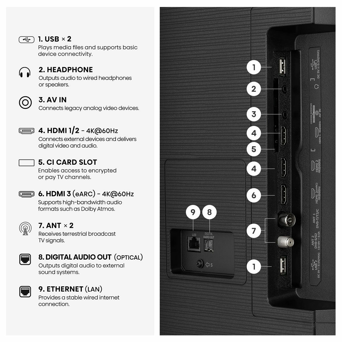 Buy Hisense 85E7STUK 85 Inch QLED HD Smart TV at Costco.co.uk