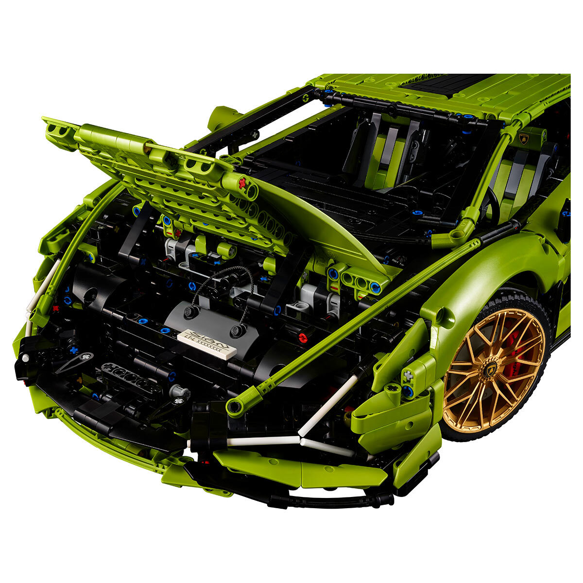The LEGO Technic 42115 Lamborghini Sián FKP 37 rolls in: the good
