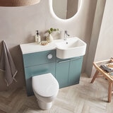 Tavistock Lindo Unit (Right Hand) with Basin & Handles, in 2 colours at costco.co.uk