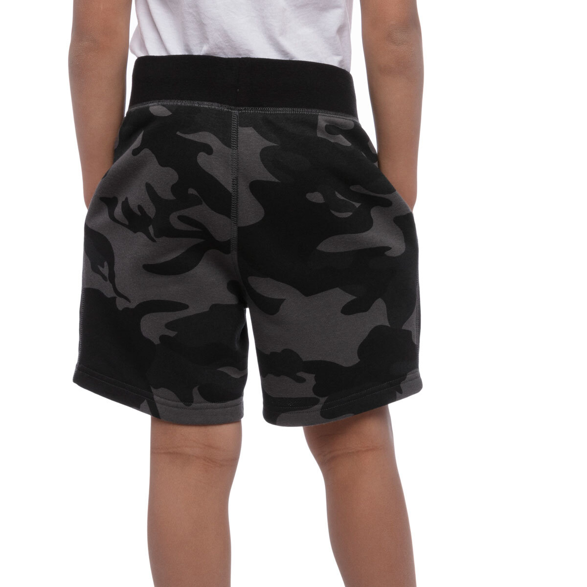 Champion Youth French Terry 2 Pack Shorts in Black/Camo