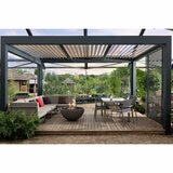 Solus Decor Hemi 19.6kW Gas Fire Bowl Bundle in Dark Grey