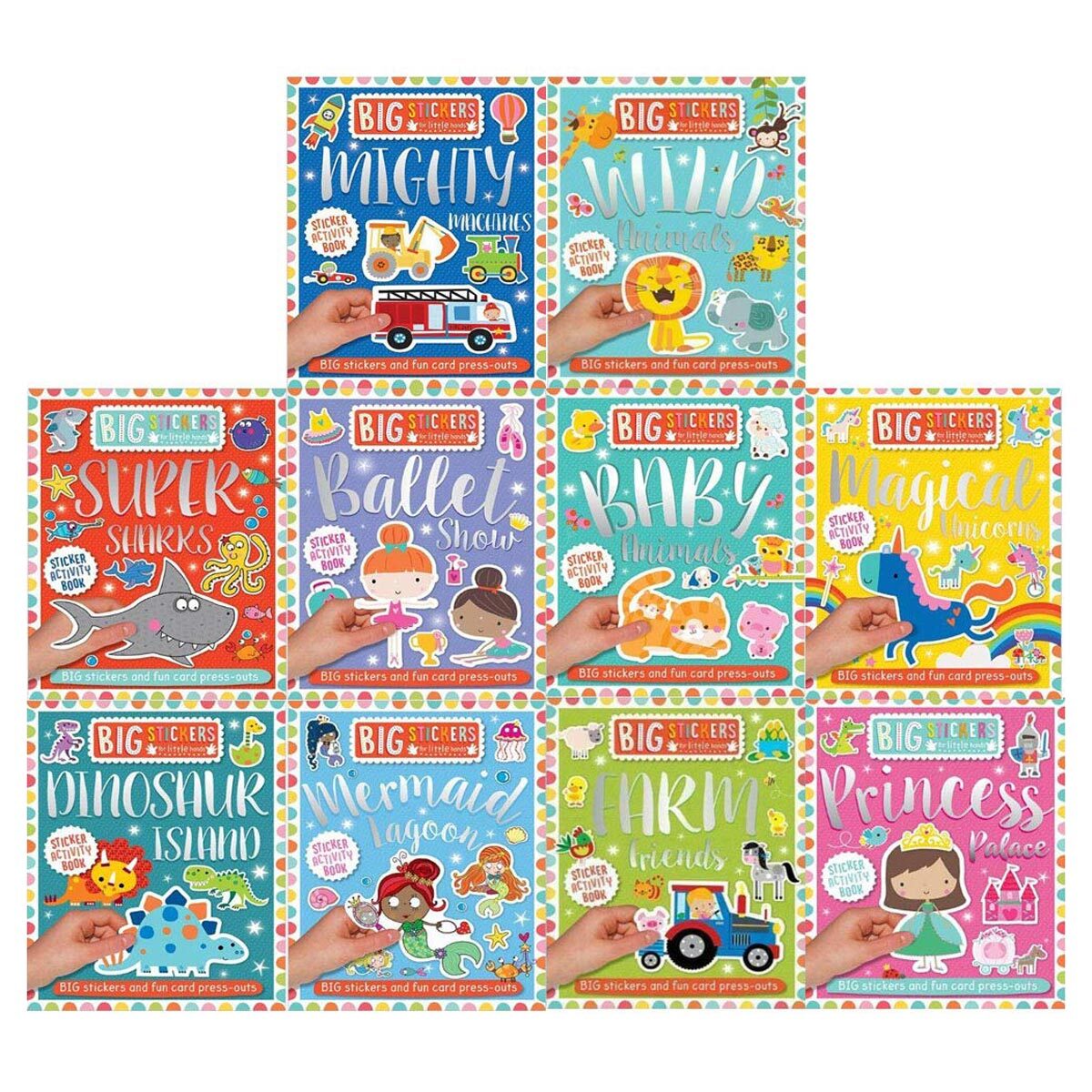 Big Stickers For Little Hands 10 Sticker Activity (3+ Years)