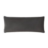 Casual Living Faux Fur Body Pillow in Dark Grey, 50 x 121 cm