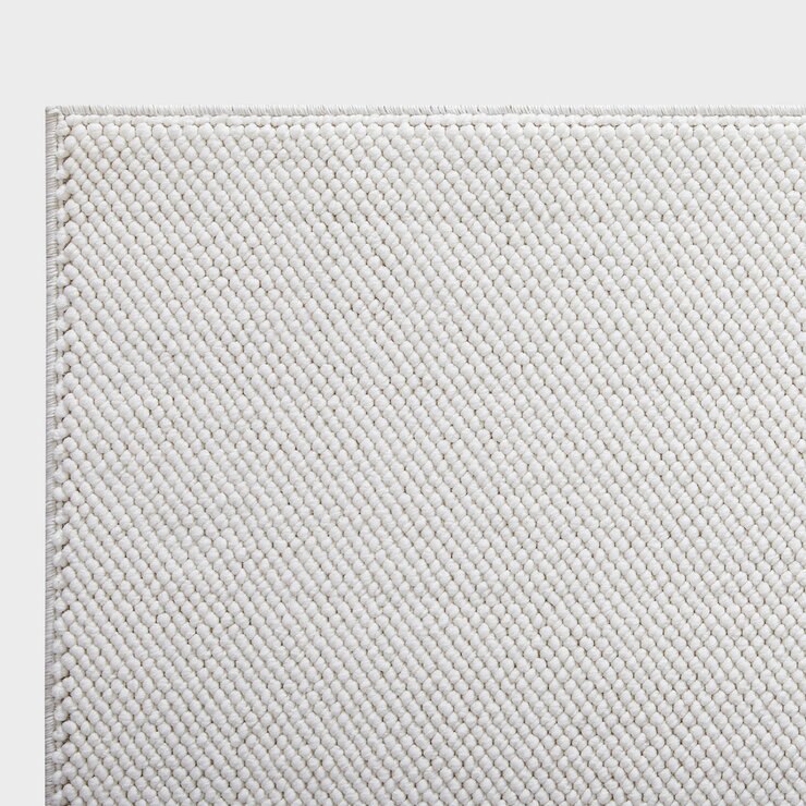 Off The Loom Runner in Cream, 60 x 213 cm