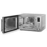 Image of the front of Smeg Microwave with door open