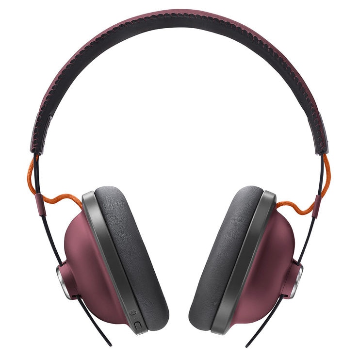 Panasonic RPHTX80B Bluetooth Wireless OverEar Headphones in Red