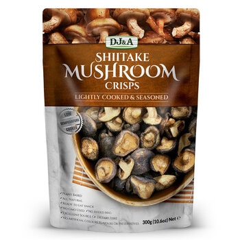 DJ&A Shiitake Mushroom Crisps, 300g