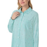 DKNY Ladies Cotton Blend Pyjama Set in Mint