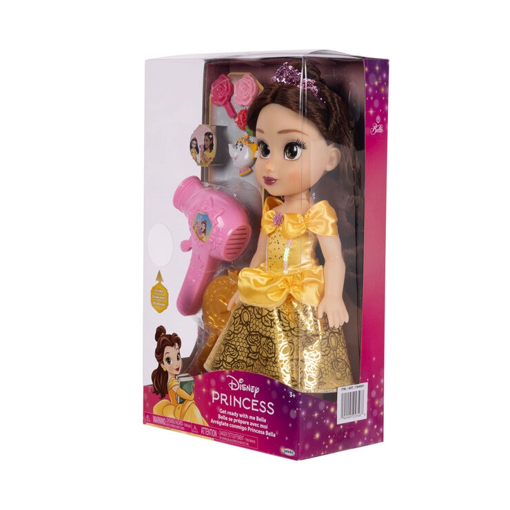 Disney Princess Large Doll and Hair Play Set - Belle