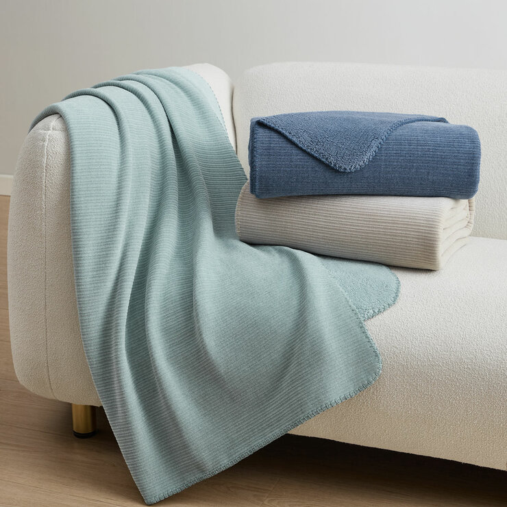 Casual Living Soft Chenille Throw In 3 Colours, 127 x 178 cm