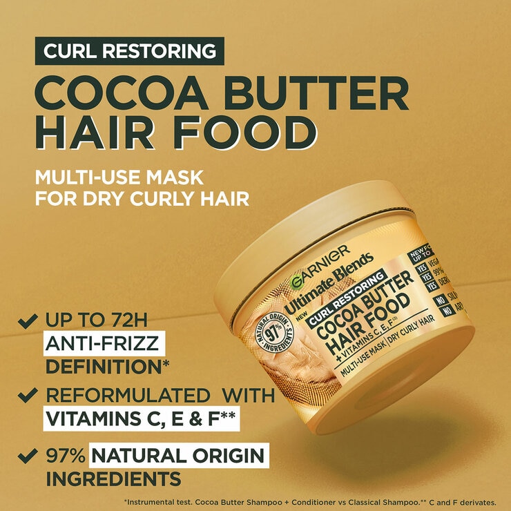 Image of garnier hair mask
