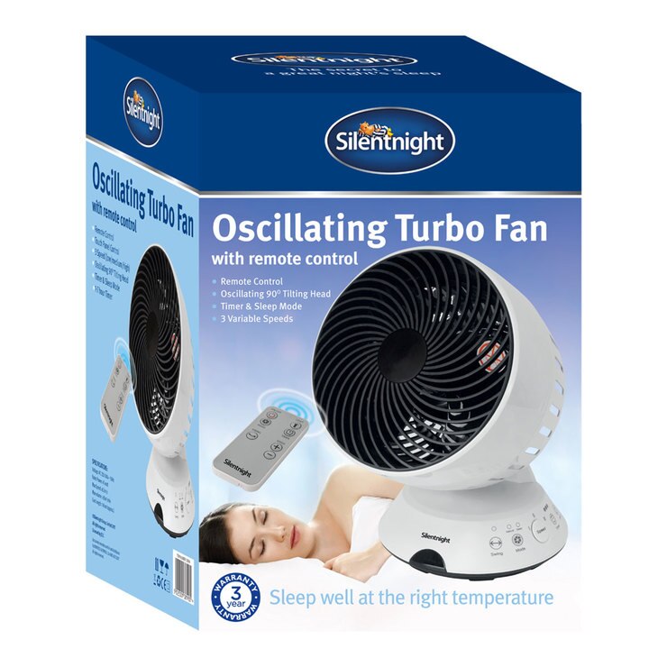 Silentnight Oscillating Turbo Fan Costco UK