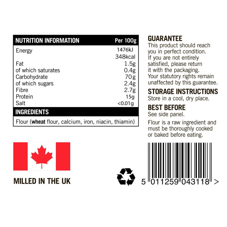 Marriage's Manitoba Very Strong White Flour, 16kg