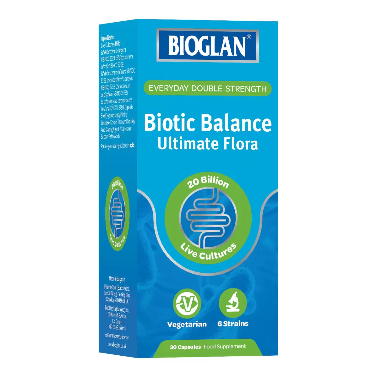 Bioglan Biotic Balance Ultimate Flora, 30 Capsules