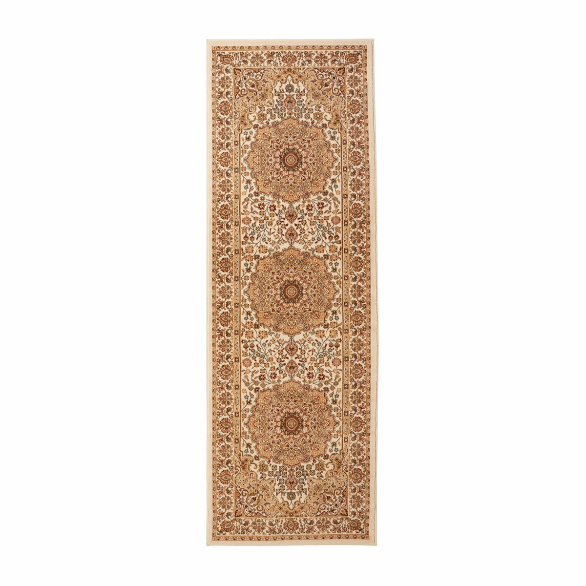 Concept Looms Grand Heritage Cream & Beige Runner, 80 x 240 cm