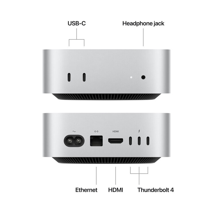 Apple Mac mini, M4 Chip, 16GB RAM, 512GB SSD, MU9E3B/A Apple Mac mini, M4 Chip, 16GB RAM, 512GB SSD, MU9E3B/A