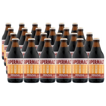 Supermalt Original Malt Beverage, 24 x 330ml