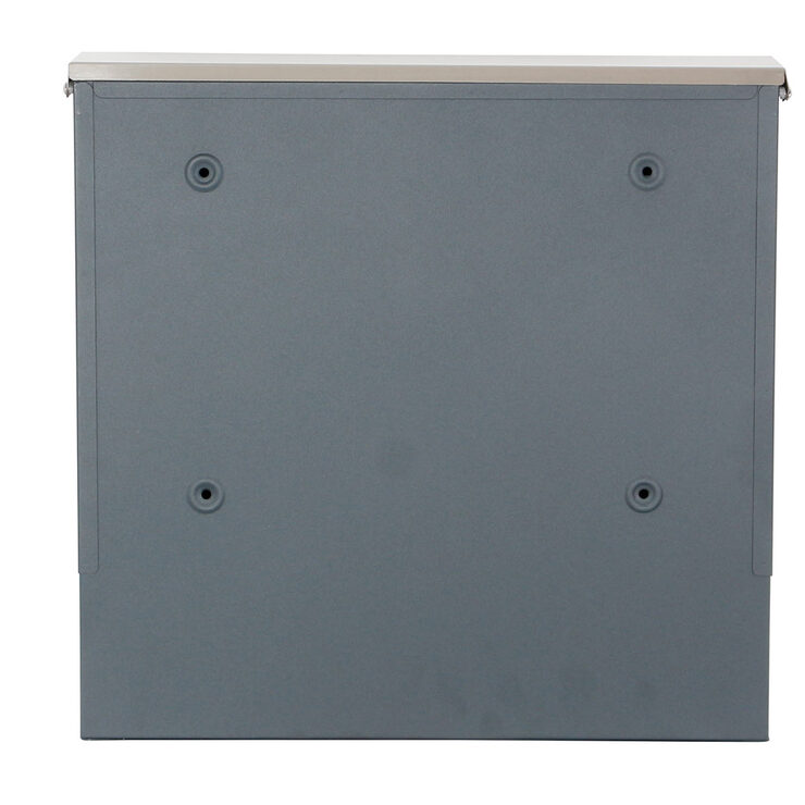 Cut out image of back of letterbox on white background